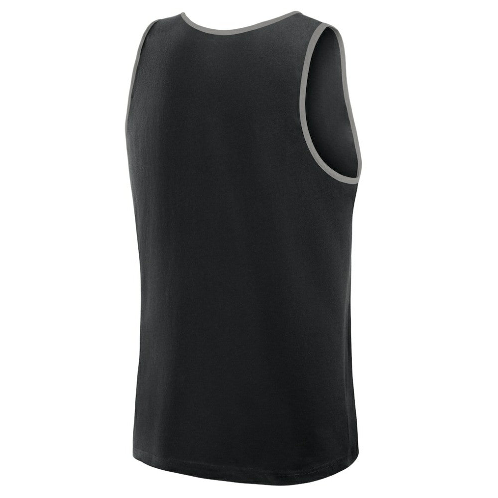 Black Chicago White Sox Logo Athletic Unmatched Success Tank Top