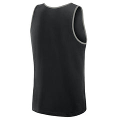 Black Chicago White Sox Logo Athletic Unmatched Success Tank Top