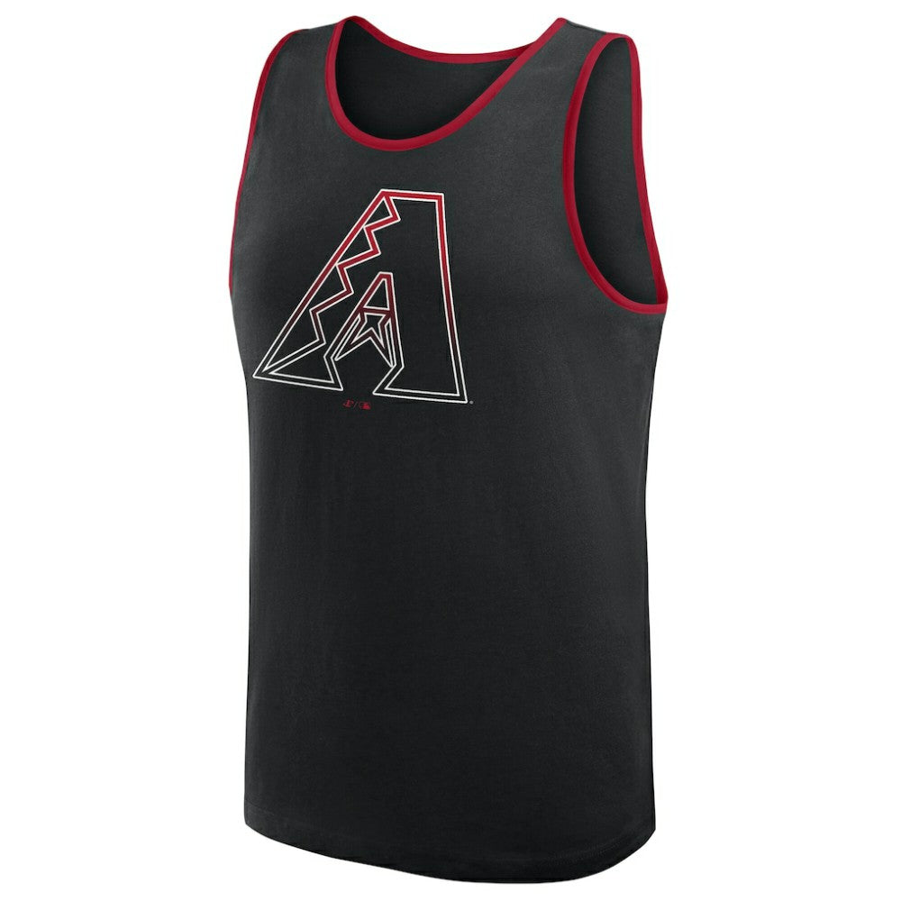 Black Arizona Diamondbacks Logo Athletic Unmatched Success Tank Top