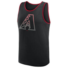 Black Arizona Diamondbacks Logo Athletic Unmatched Success Tank Top