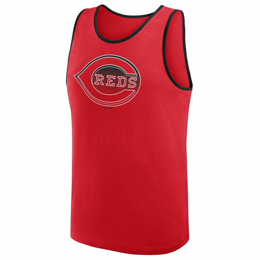 Red Cincinnati Reds Logo Athletic Unmatched Success Tank Top