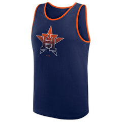 Navy Houston Astros Logo Athletic Unmatched Success Tank Top
