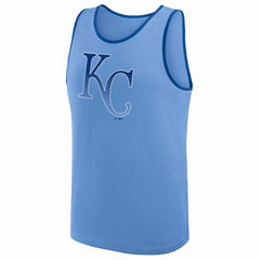 Light Blue Kansas City Royals Logo Athletic Unmatched Success Tank Top