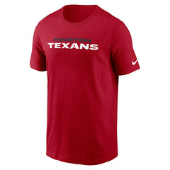Primetime Wordmark Essential T-Shirt - Houston Texans T-shirts