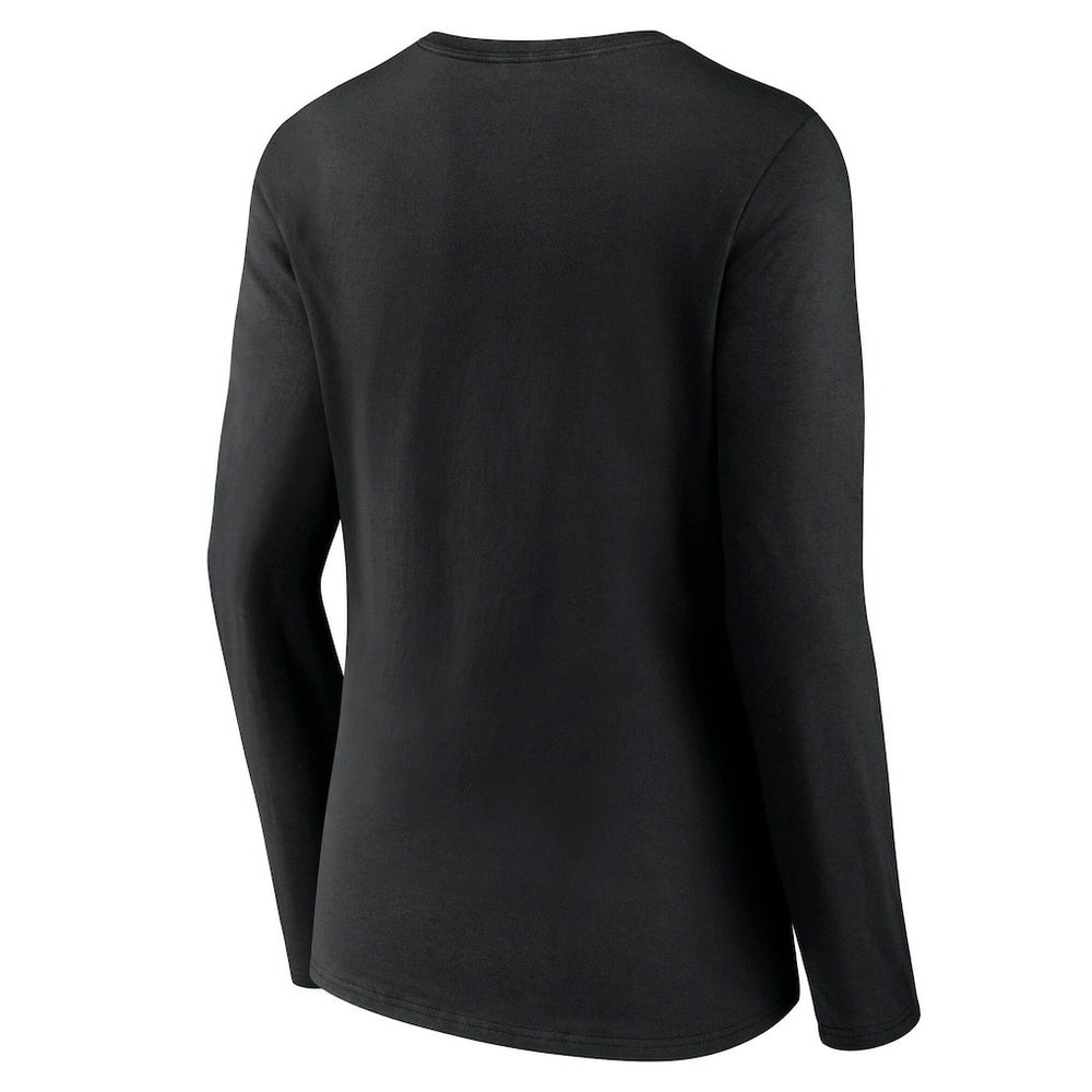 Women's Classic Logo Long Sleeve V-Neck T-Shirt - Jacksonville Jaguars T-shirts