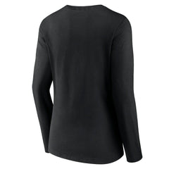 Women's Classic Logo Long Sleeve V-Neck T-Shirt - Jacksonville Jaguars T-shirts