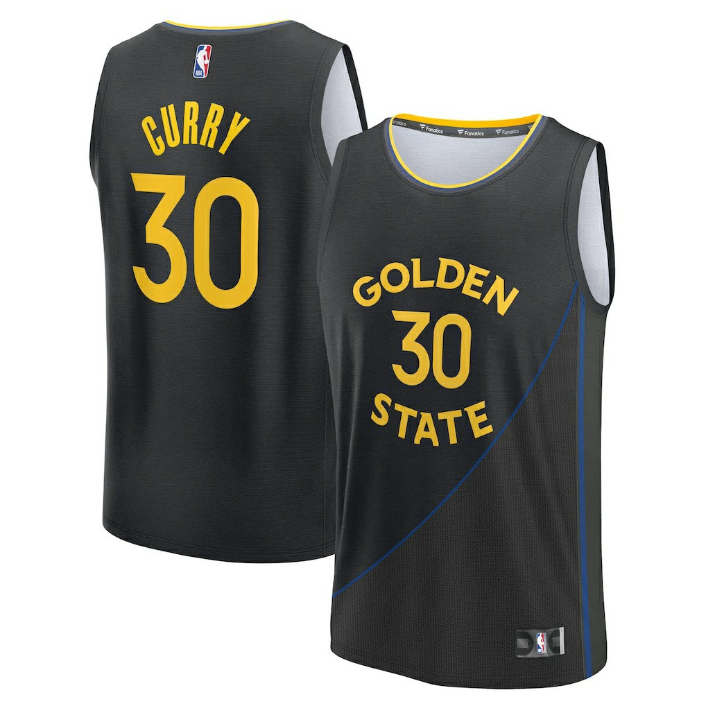 Fanatics Stephen Curry Golden State Warriors Youth Fast Break Replica Player Jersey sale