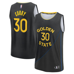 Fanatics Stephen Curry Golden State Warriors Youth Fast Break Replica Player Jersey sale