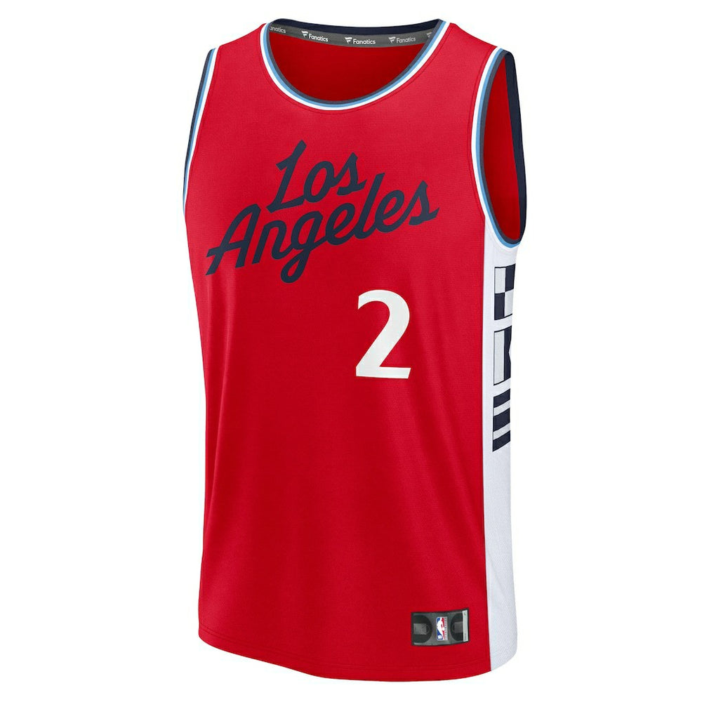 Fanatics Kawhi Leonard LA Clippers Fast Break Replica Player Jersey