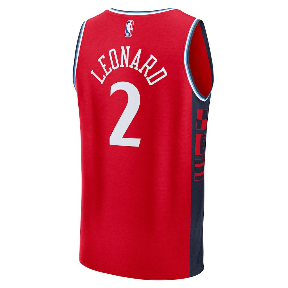 Fanatics Kawhi Leonard LA Clippers Fast Break Replica Player Jersey