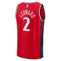 Fanatics Kawhi Leonard LA Clippers Fast Break Replica Player Jersey