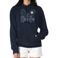 NHL Toronto Maple Leafs G-III 4Her by Carl Banks Women's Animal Print Heart Fleece Pullover Hoodie