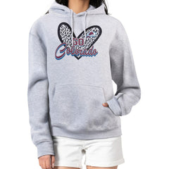 NHL Colorado Avalanche G-III 4Her by Carl Banks Women's Animal Print Heart Fleece Pullover Hoodie