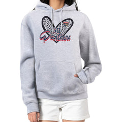 NHL Florida Panthers G-III 4Her by Carl Banks Women's Animal Print Heart Fleece Pullover Hoodie