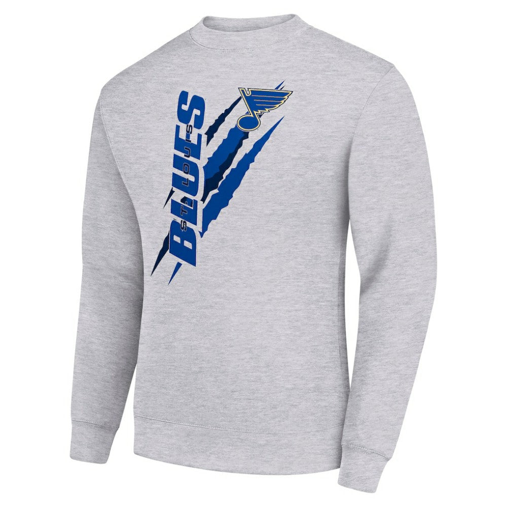NHL St. Louis Blues Starter Color Scratch Pullover Sweatshirt