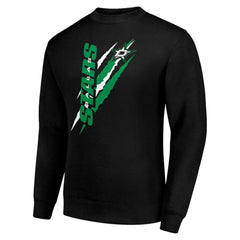 NHL Dallas Stars Starter Color Scratch Pullover Sweatshirt