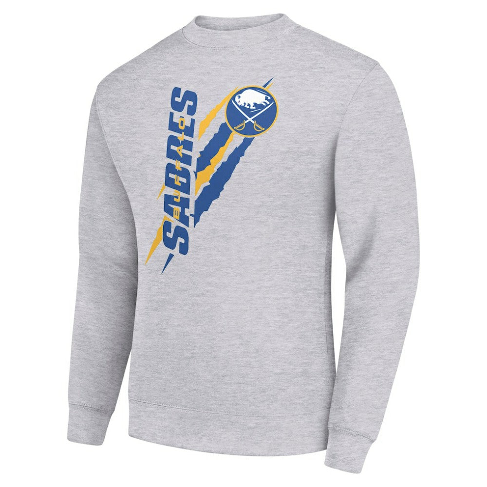 NHL Buffalo Sabres Starter Color Scratch Pullover Sweatshirt