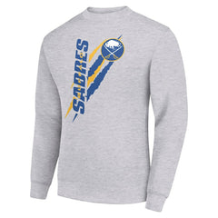 NHL Buffalo Sabres Starter Color Scratch Pullover Sweatshirt
