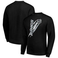 NHL Los Angeles Kings Starter Color Scratch Pullover Sweatshirt