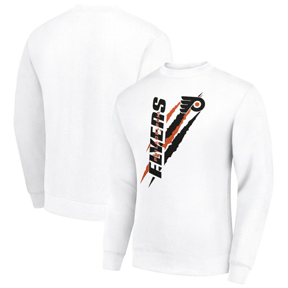 NHL Philadelphia Flyers Starter Color Scratch Pullover Sweatshirt