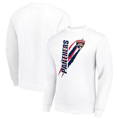 NHL Florida Panthers Starter Color Scratch Pullover Sweatshirt