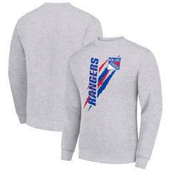 NHL New York Rangers Starter Color Scratch Pullover Sweatshirt