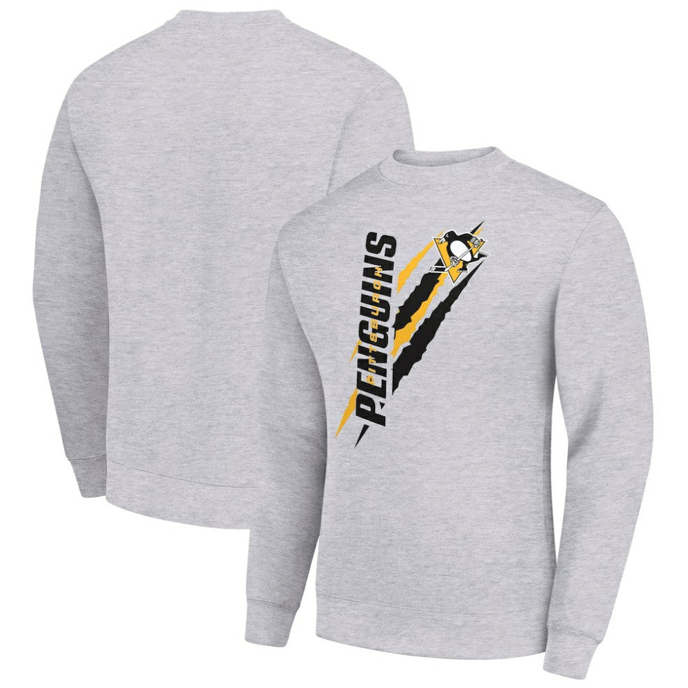 NHL Pittsburgh Penguins Starter Color Scratch Pullover Sweatshirt