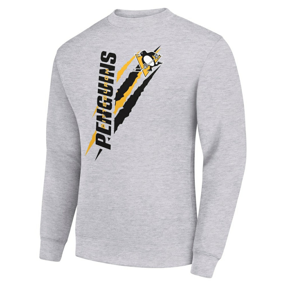 NHL Pittsburgh Penguins Starter Color Scratch Pullover Sweatshirt