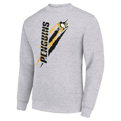 NHL Pittsburgh Penguins Starter Color Scratch Pullover Sweatshirt