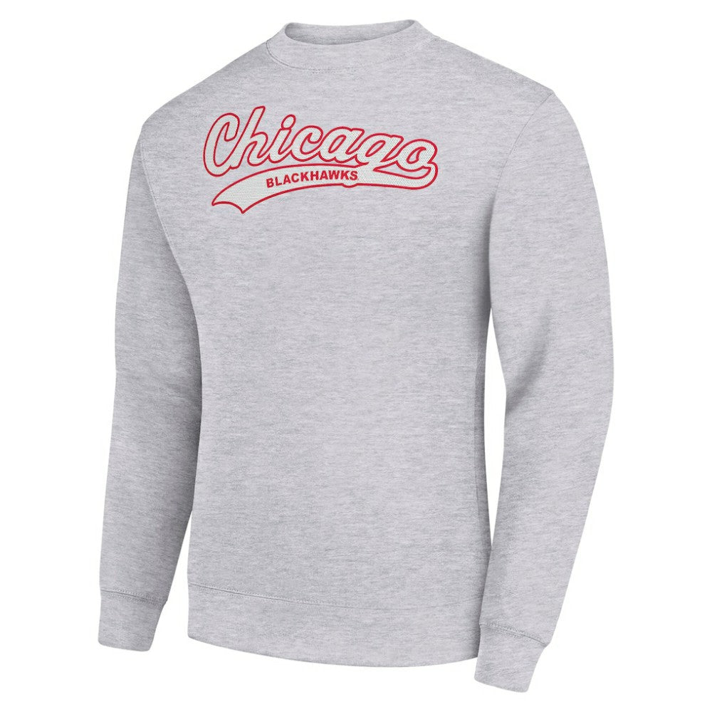 NHL Chicago Blackhawks Starter  Tailsweep City Pullover Sweatshirt