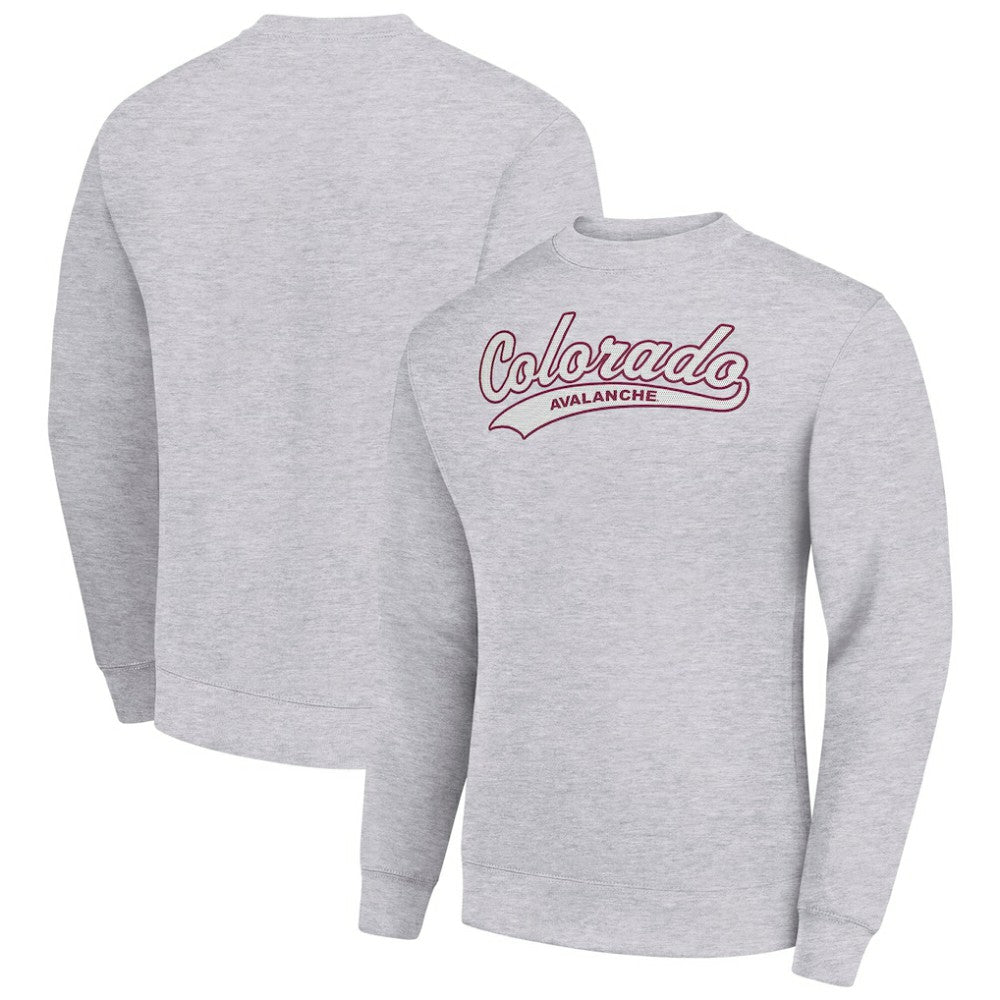 NHL Colorado Avalanche Starter  Tailsweep City Pullover Sweatshirt