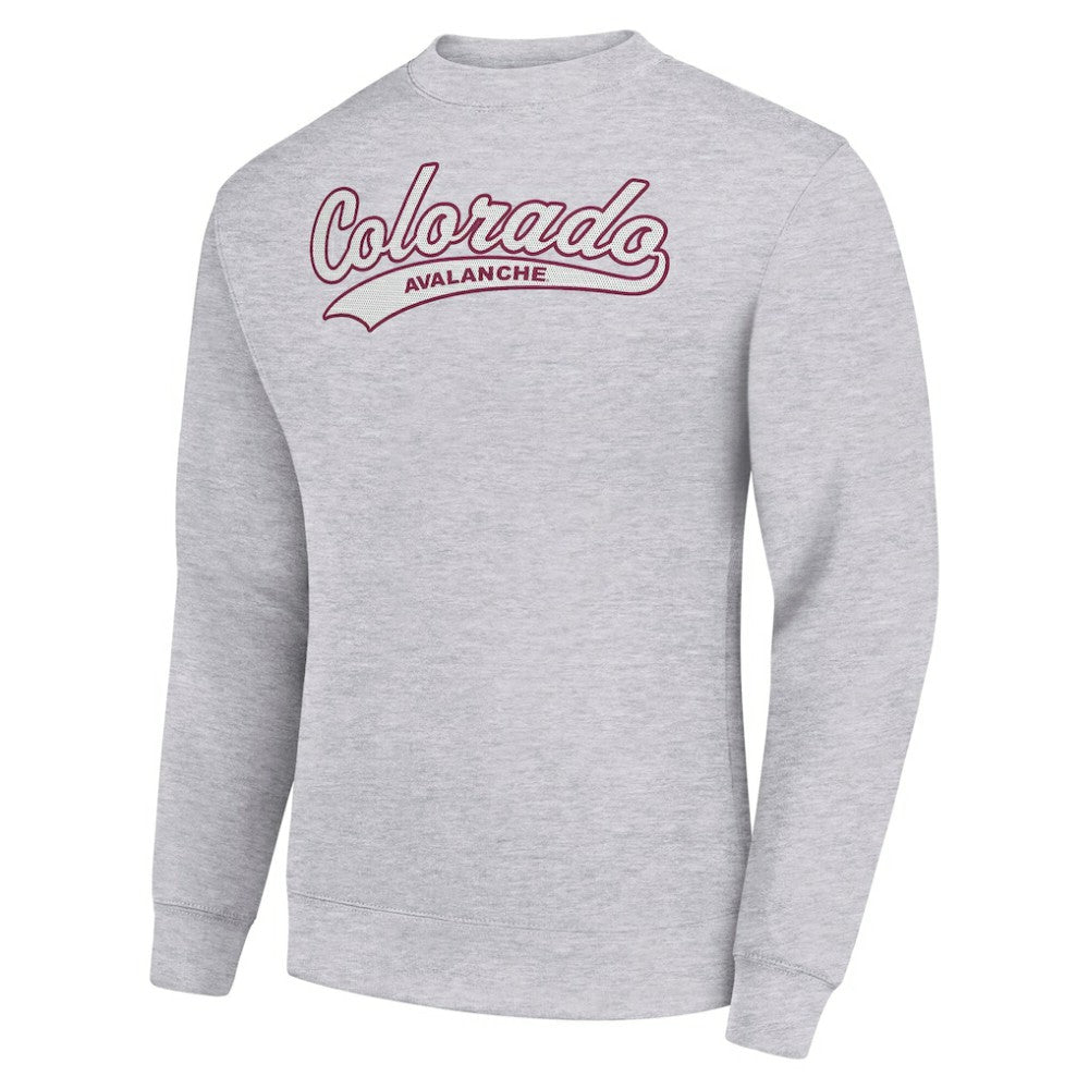 NHL Colorado Avalanche Starter  Tailsweep City Pullover Sweatshirt