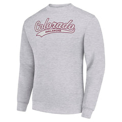 NHL Colorado Avalanche Starter  Tailsweep City Pullover Sweatshirt