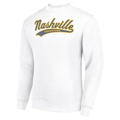 NHL Nashville Predators Starter  Tailsweep City Pullover Sweatshirt