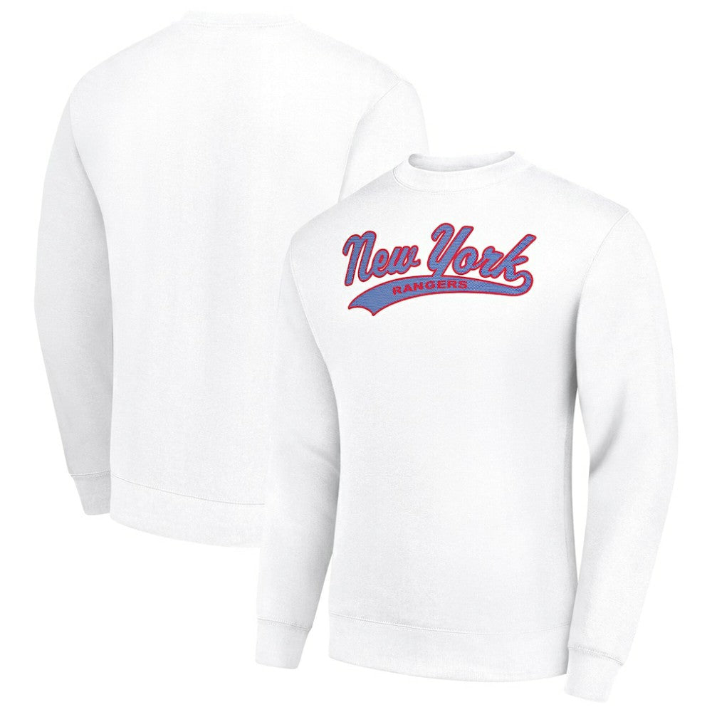 NHL New York Rangers Starter  Tailsweep City Pullover Sweatshirt