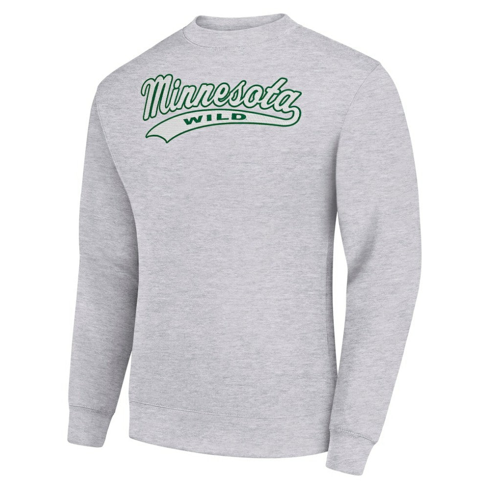 NHL Minnesota Wild Starter  Tailsweep City Pullover Sweatshirt