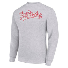 NHL Washington Capitals Starter  Tailsweep City Pullover Sweatshirt