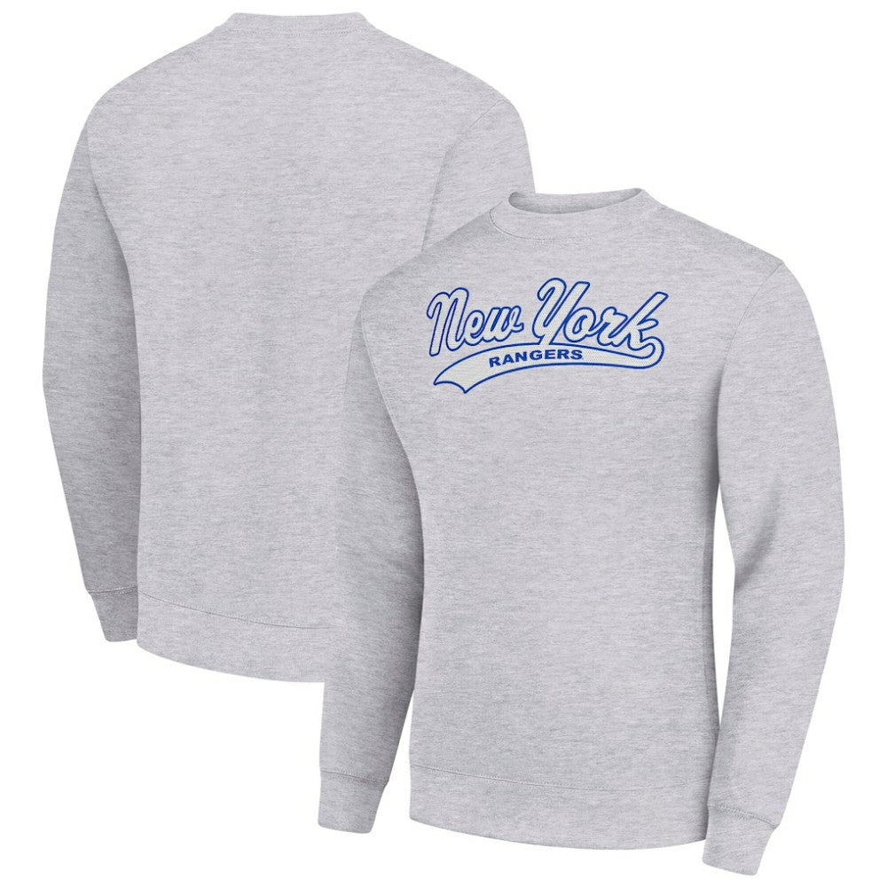NHL New York Rangers Starter  Tailsweep City Pullover Sweatshirt