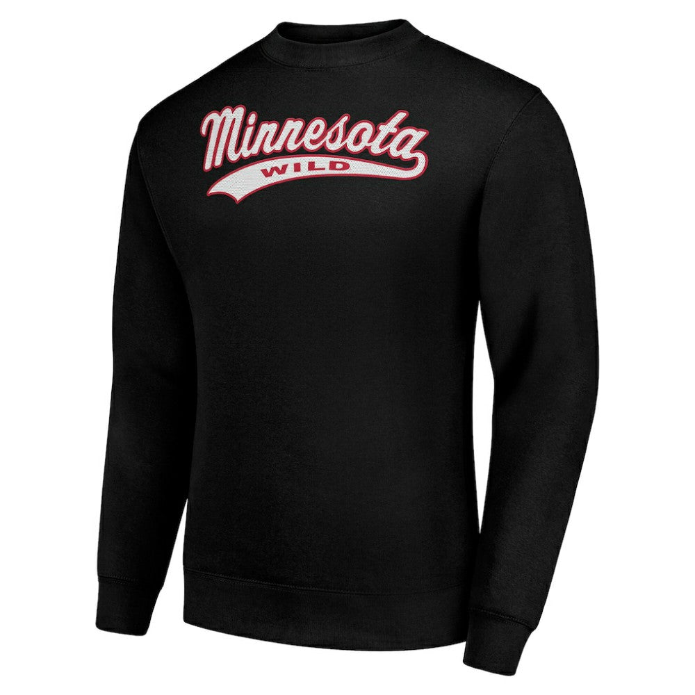 NHL Minnesota Wild Starter  Tailsweep City Pullover Sweatshirt