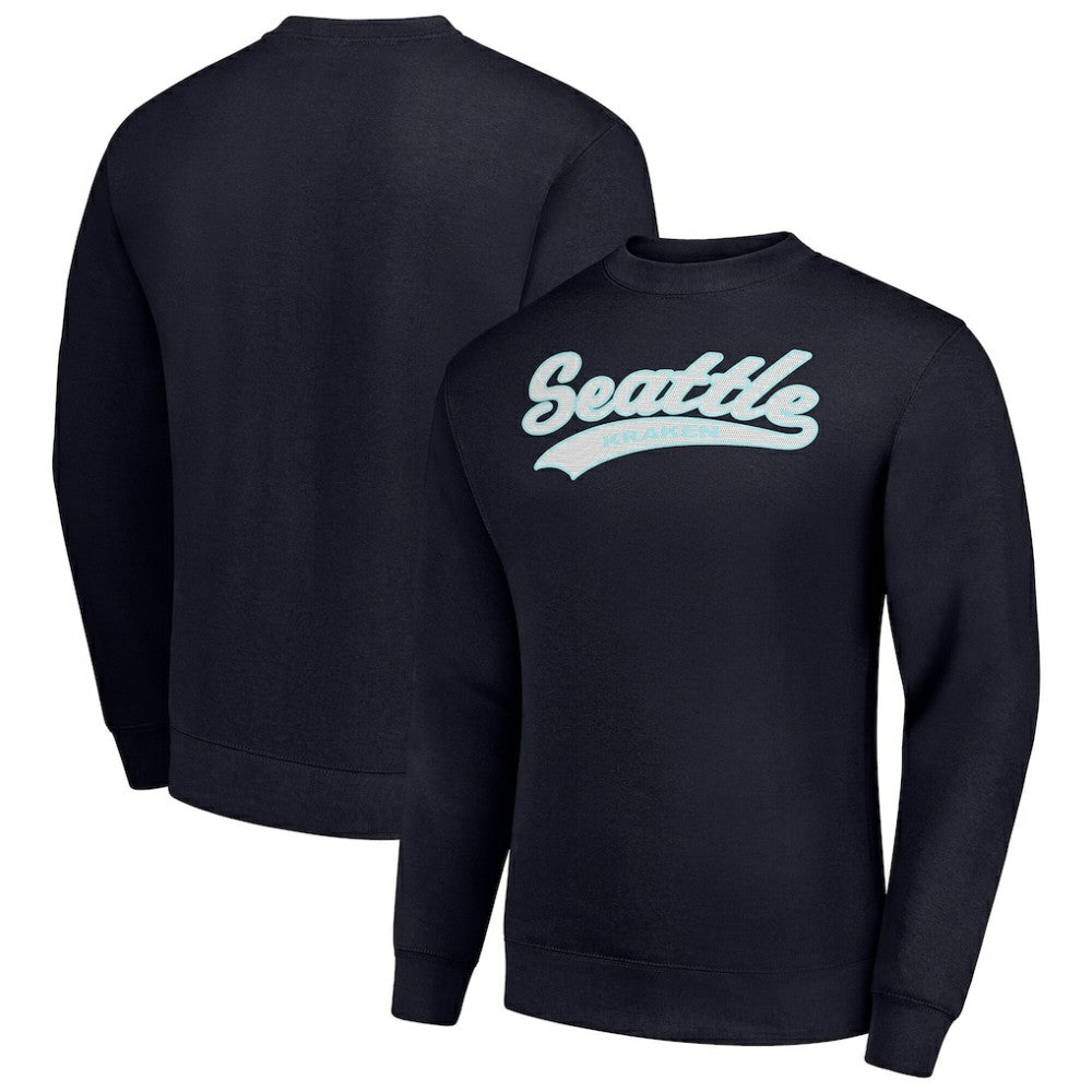 NHL Seattle Kraken Starter  Tailsweep City Pullover Sweatshirt