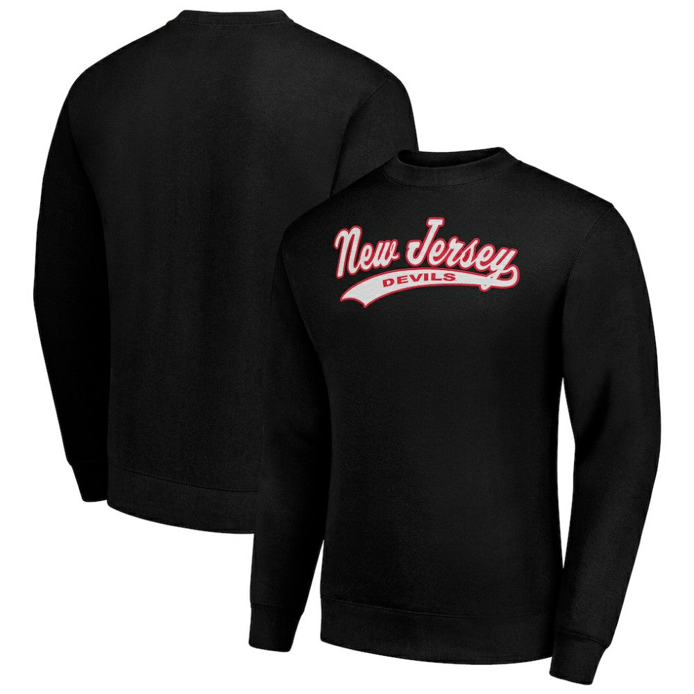 NHL New Jersey Devils Starter  Tailsweep City Pullover Sweatshirt