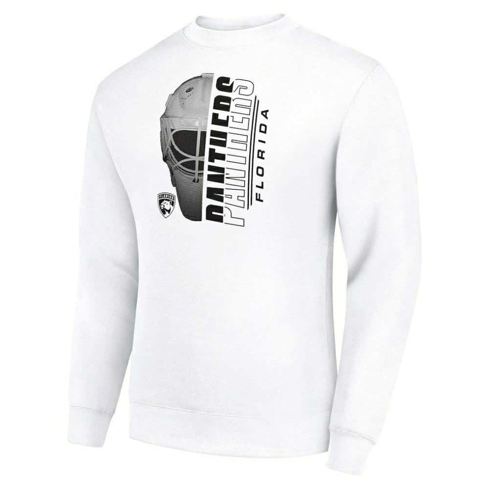 NHL Florida Panthers Starter  Half Helmet Team Logo Pullover Sweatshirt