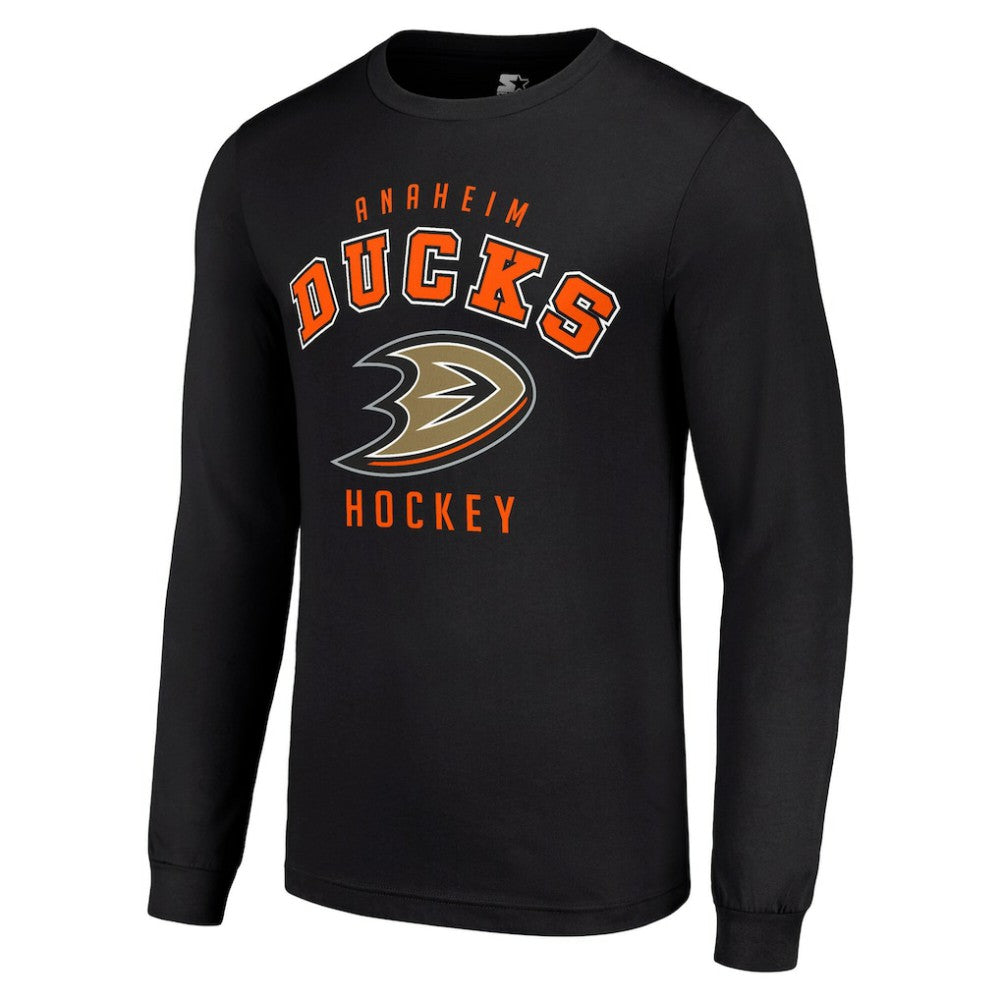 NHL Anaheim Ducks Starter Logo Long Sleeve T-Shirt