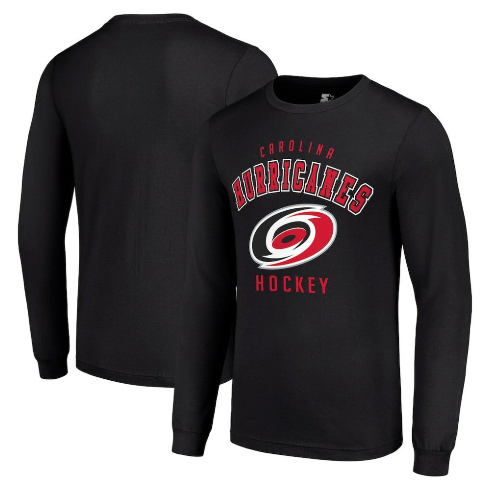 NHL Carolina Hurricanes Starter Logo Long Sleeve T-Shirt