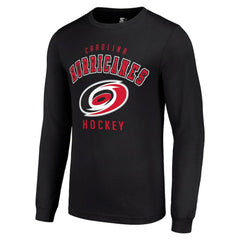 NHL Carolina Hurricanes Starter Logo Long Sleeve T-Shirt