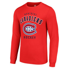 NHL Montreal Canadiens Starter Logo Long Sleeve T-Shirt