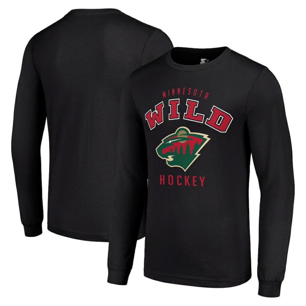 NHL Minnesota Wild Starter Logo Long Sleeve T-Shirt