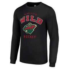 NHL Minnesota Wild Starter Logo Long Sleeve T-Shirt