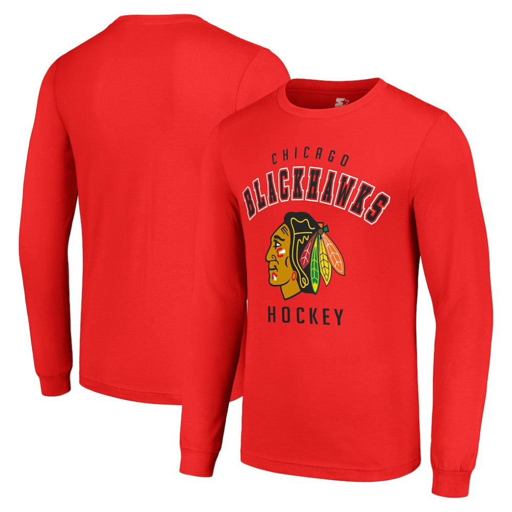 NHL Chicago Blackhawks Starter Logo Long Sleeve T-Shirt