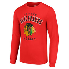 NHL Chicago Blackhawks Starter Logo Long Sleeve T-Shirt